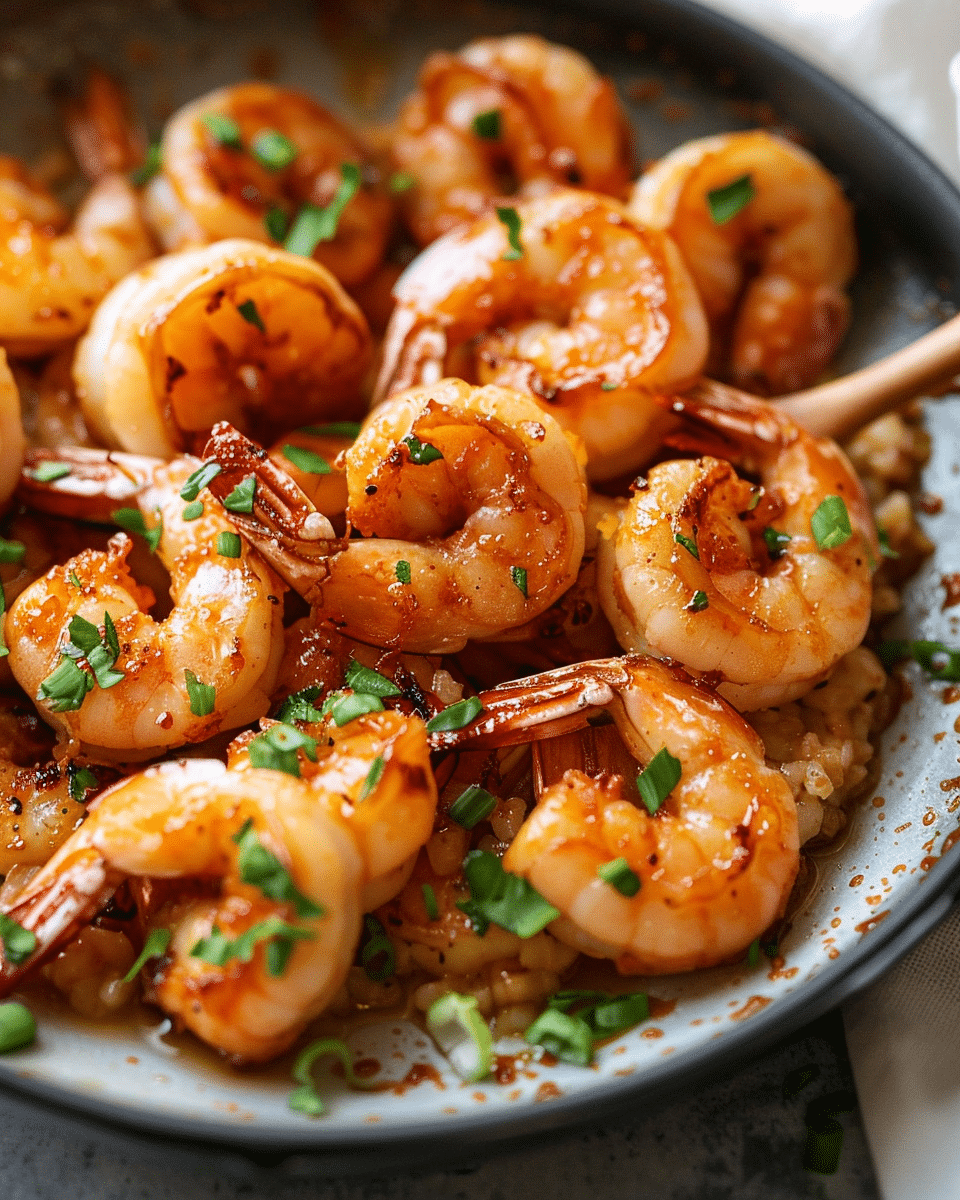 10 Minute Honey Garlic Shrimp