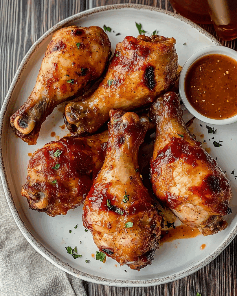 Air Fryer BBQ Chicken Drumsticks
