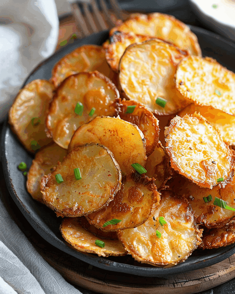 Air Fryer Sliced Potatoes
