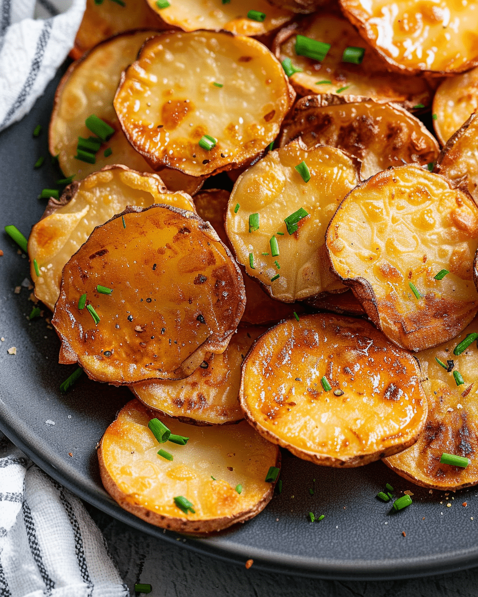 Air Fryer Sliced Potatoes