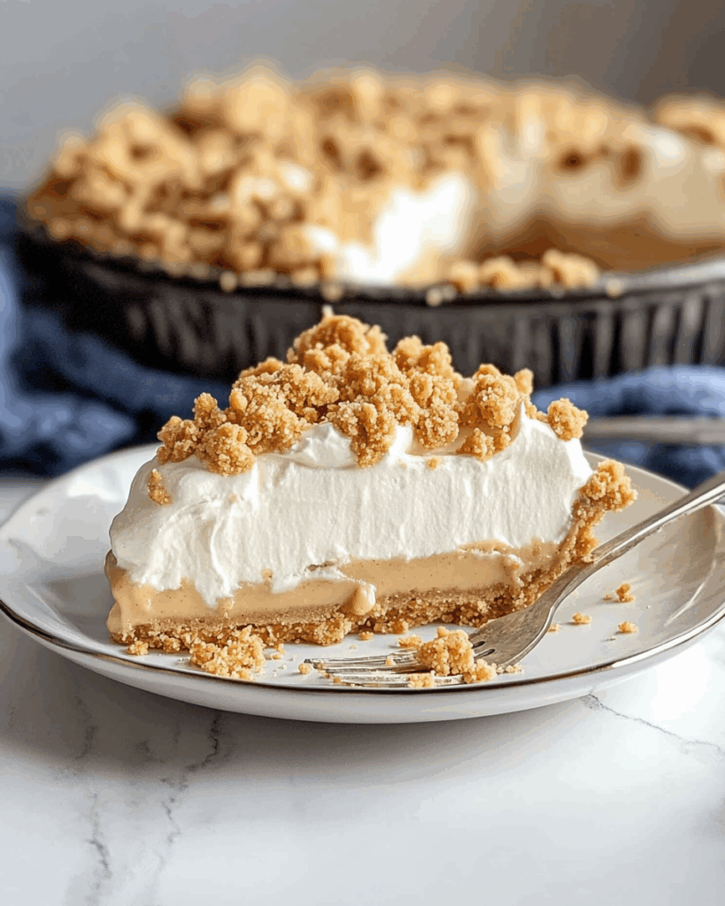 Amish Peanut Butter Cream Pie