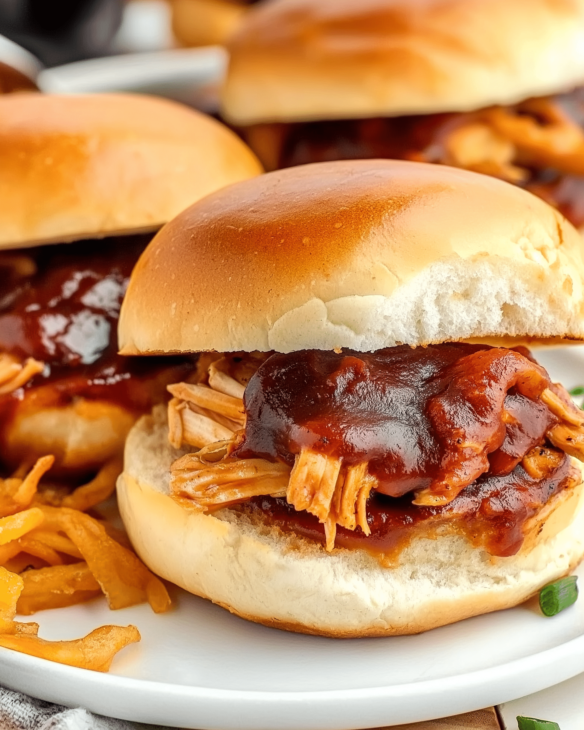 BBQ Chicken Sliders