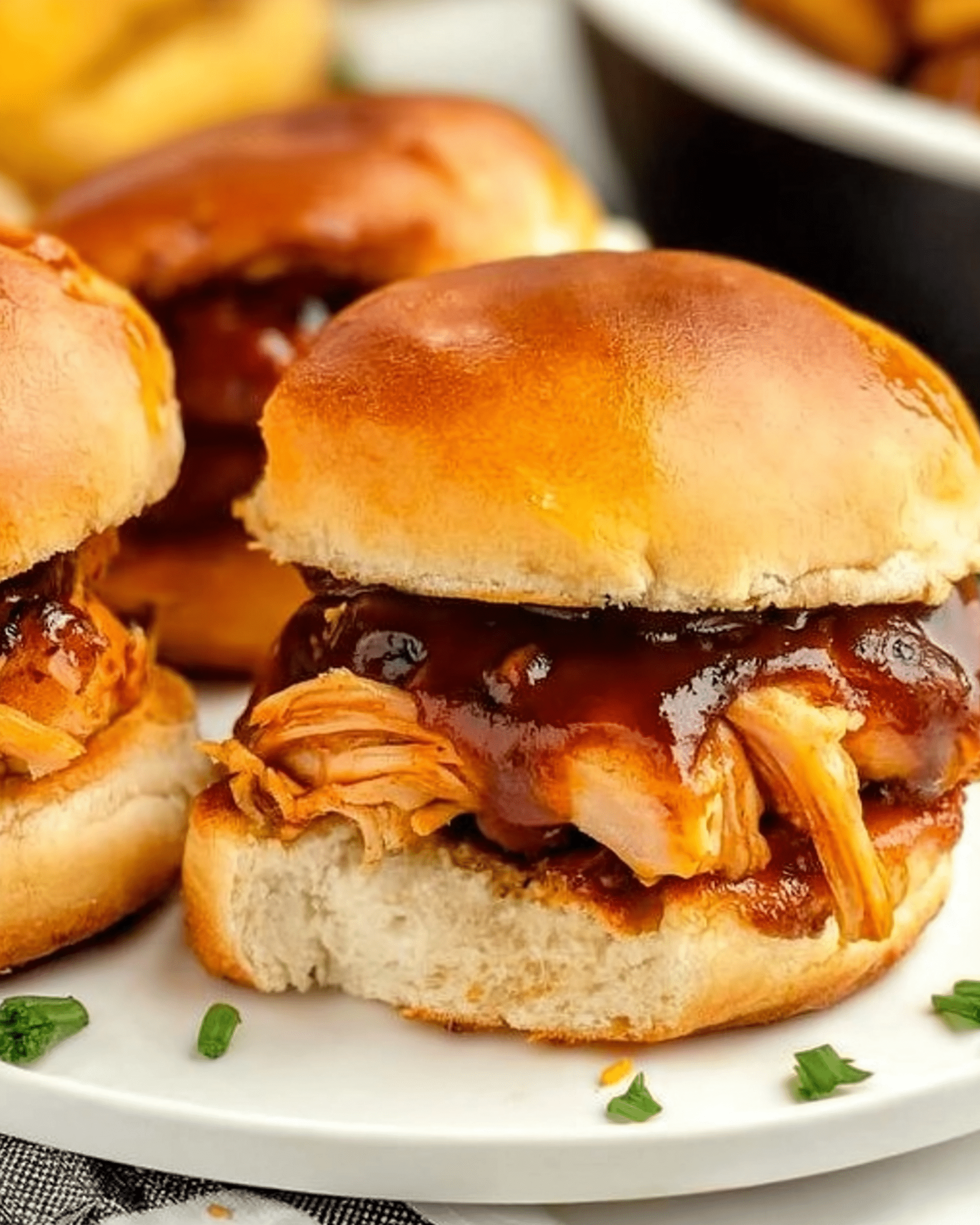 BBQ Chicken Sliders
