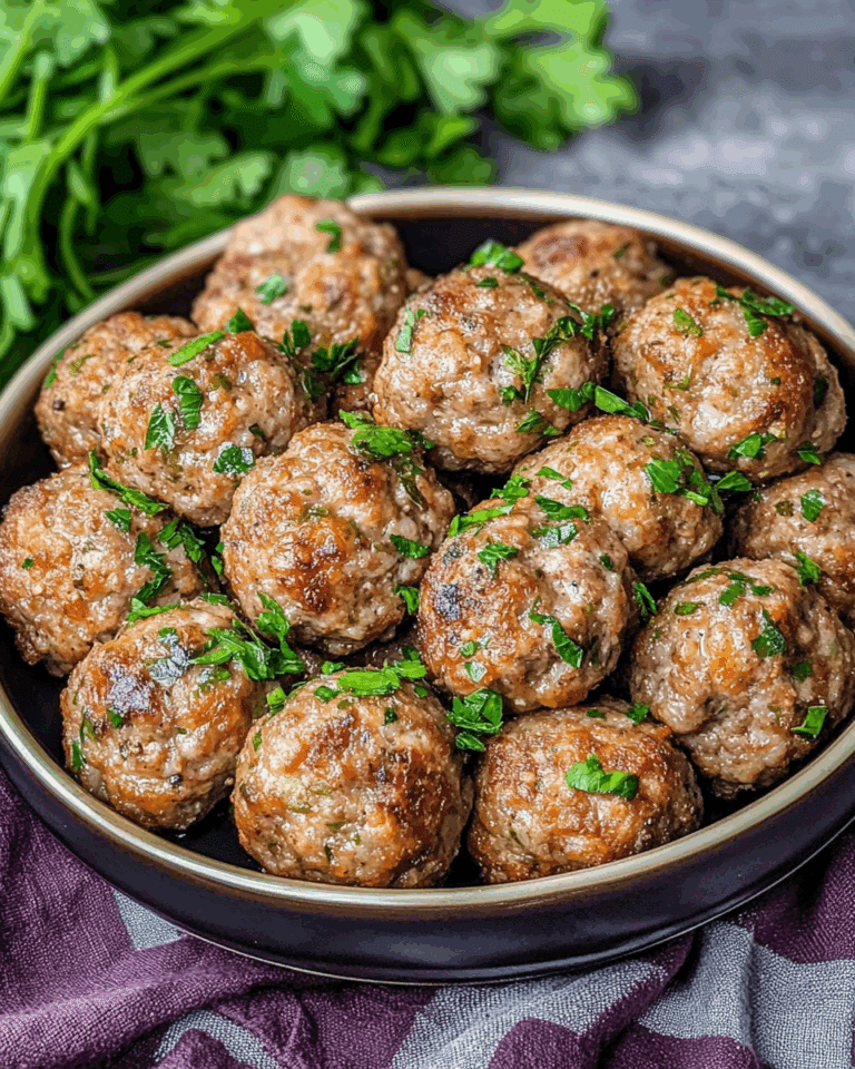 Best Italian Oven Baked Meatballs