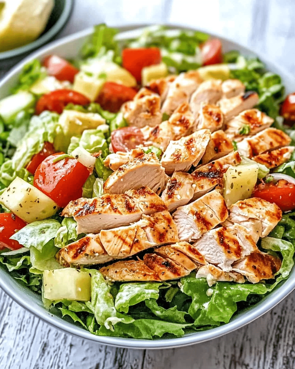 Blackened Chicken Salad