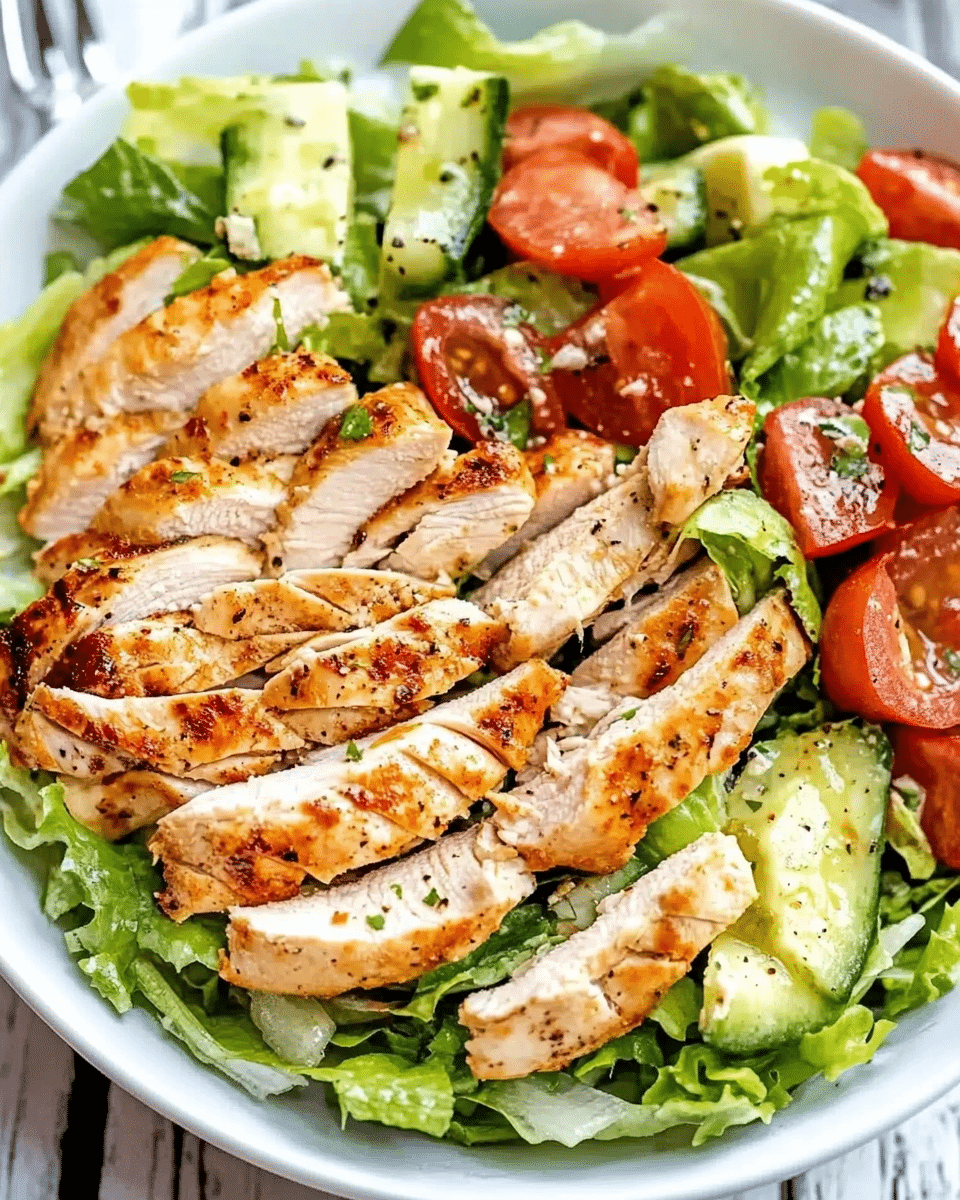 Blackened Chicken Salad