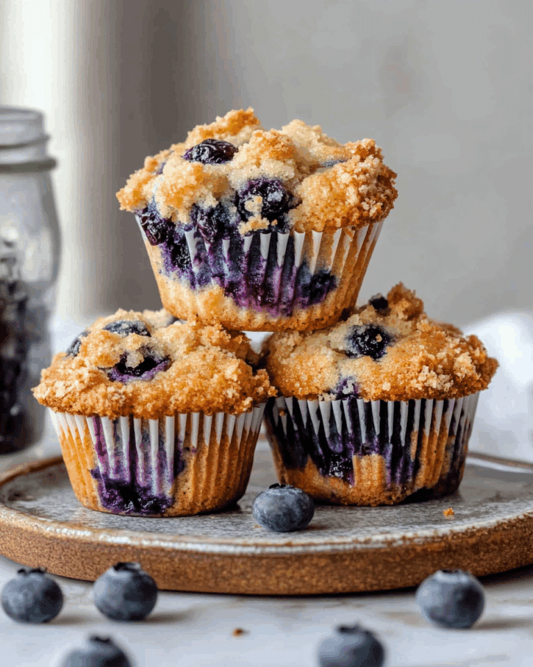 Blueberry Cobbler Muffins