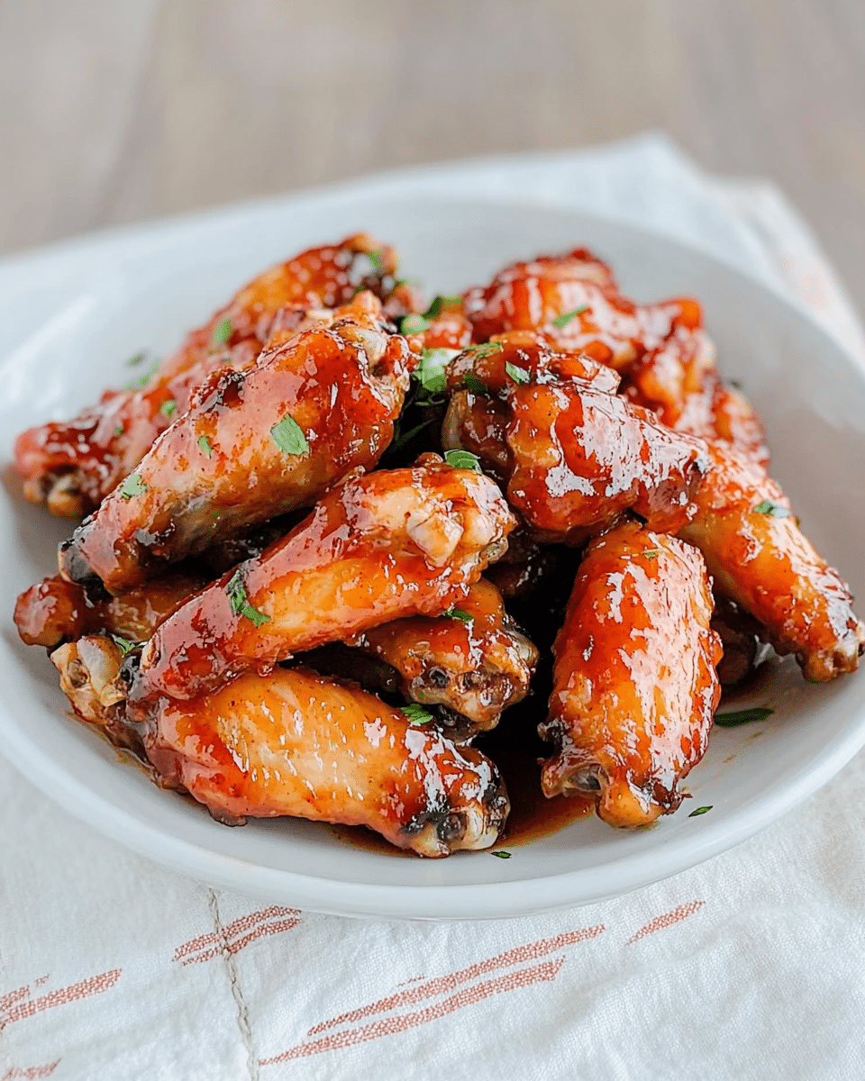 Brown Sugar Pineapple Wings