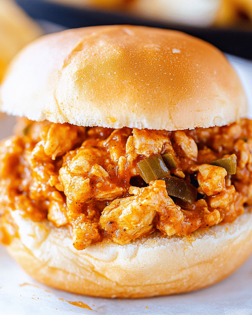 Cajun Chicken Sloppy Joe