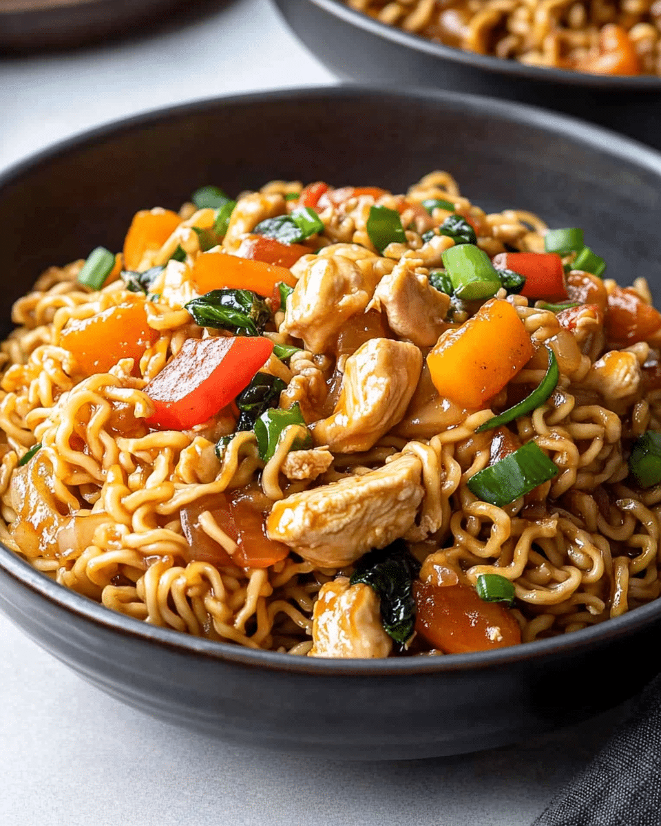 Chicken Ramen Stir Fry