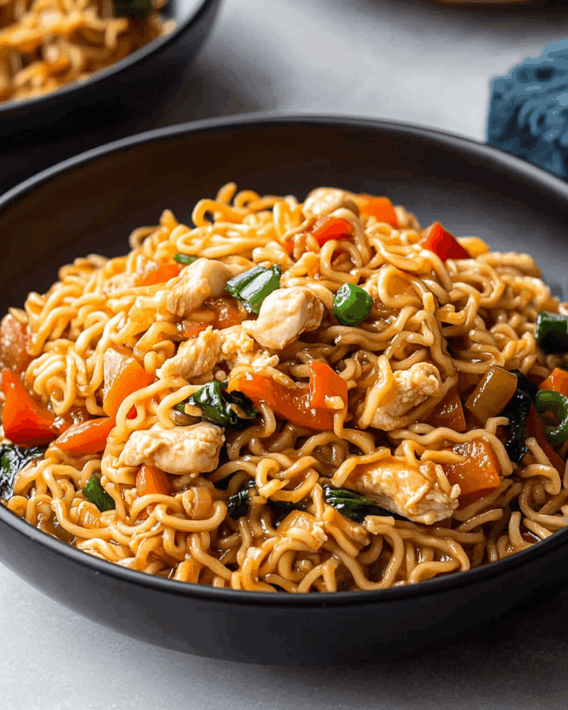 Chicken Ramen Stir Fry