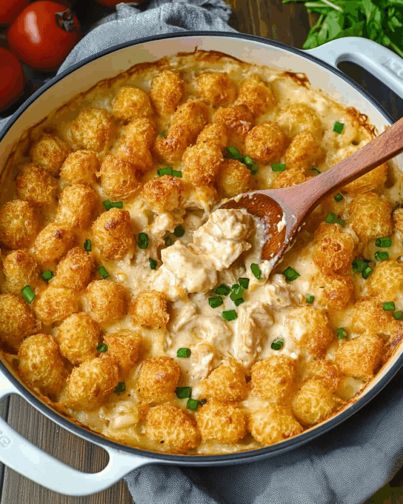 Chicken Tater Tot Casserole