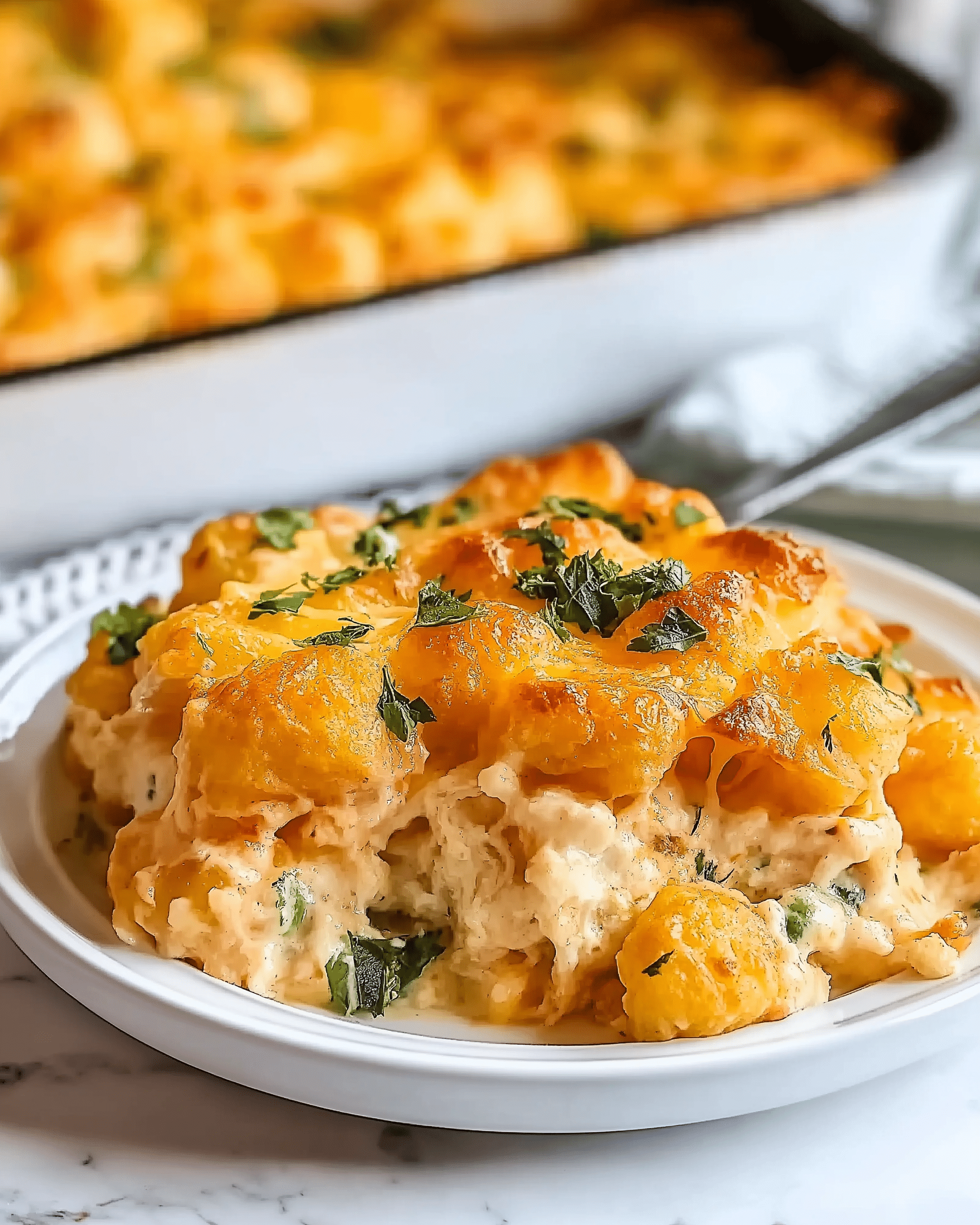 Chicken Tater Tot Casserole