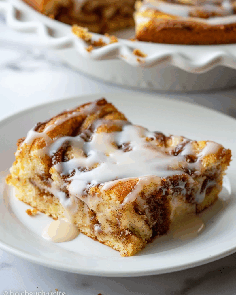 Cinnamon Roll Sheet Cake