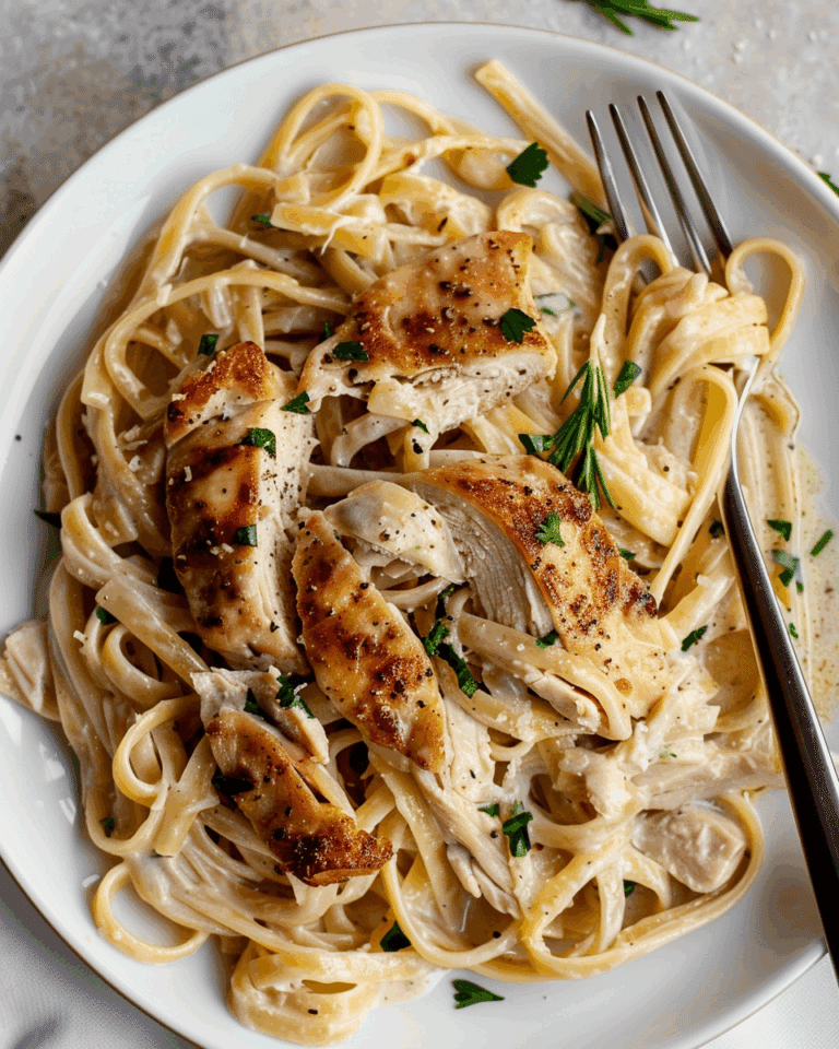 Creamy Chicken Linguine