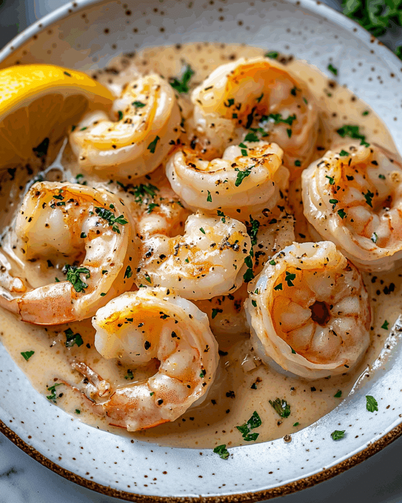 Creamy Garlic Shrimp