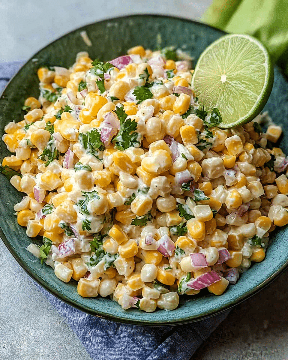 Creamy Mexican Corn Salad