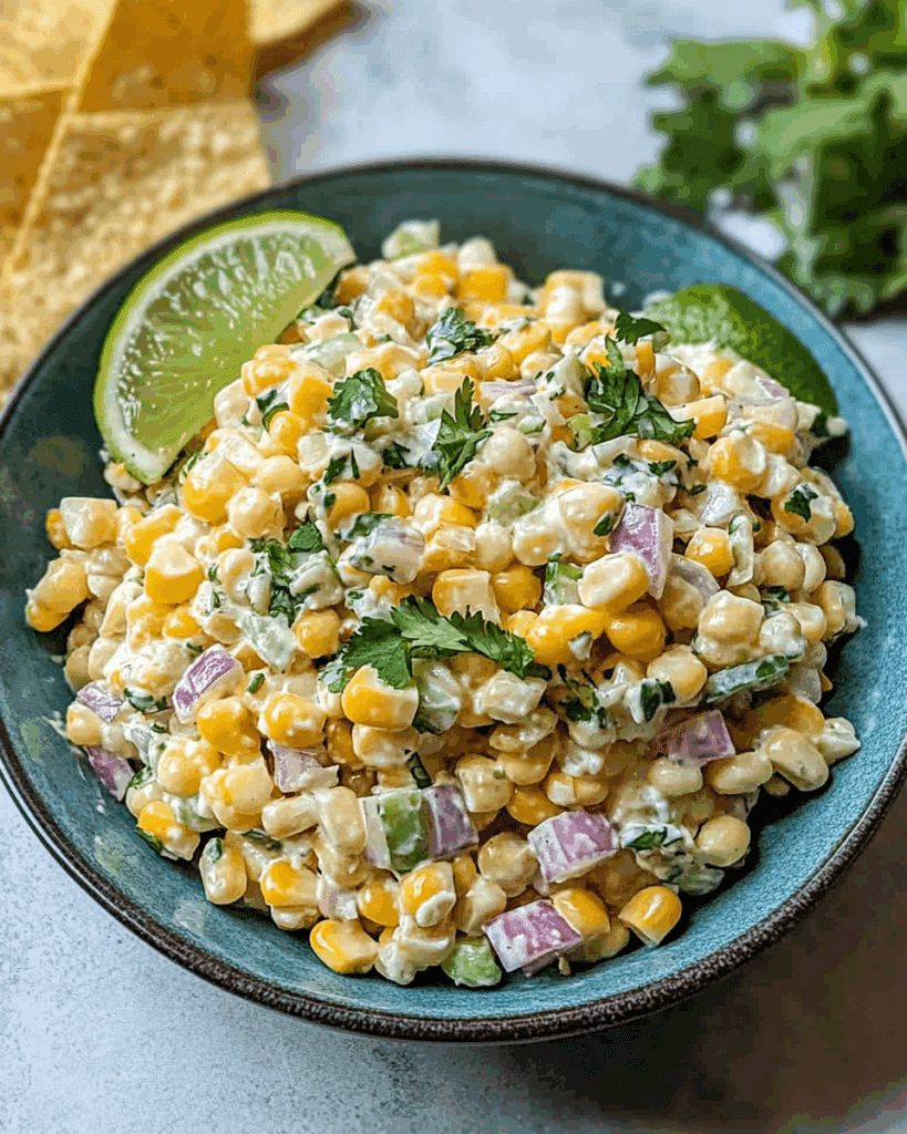 Creamy Mexican Corn Salad