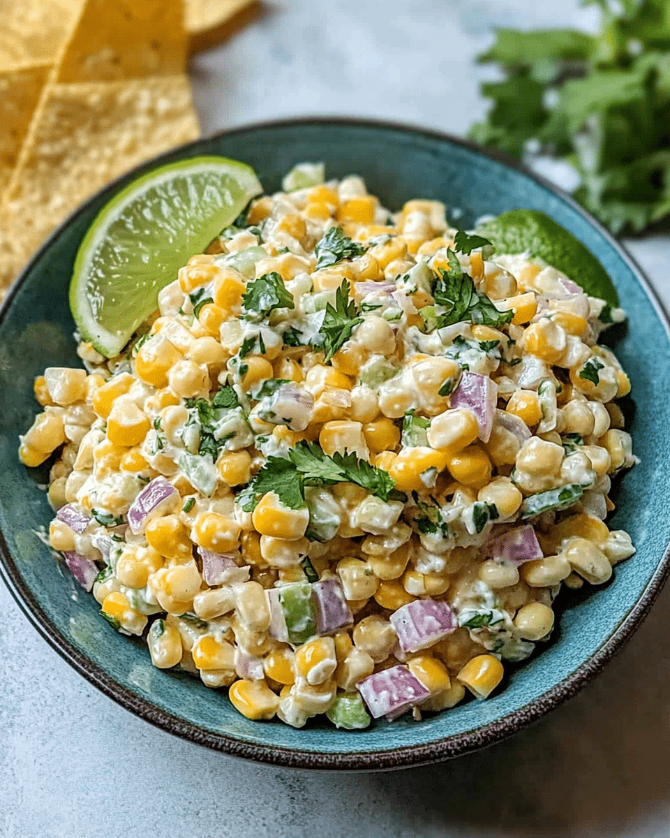 Creamy Mexican Corn Salad