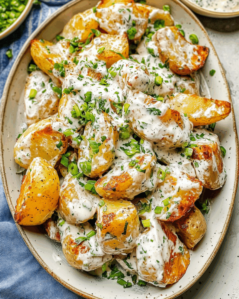 Crispy Potato Salad
