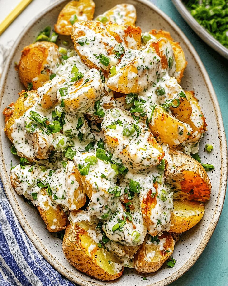 Crispy Potato Salad