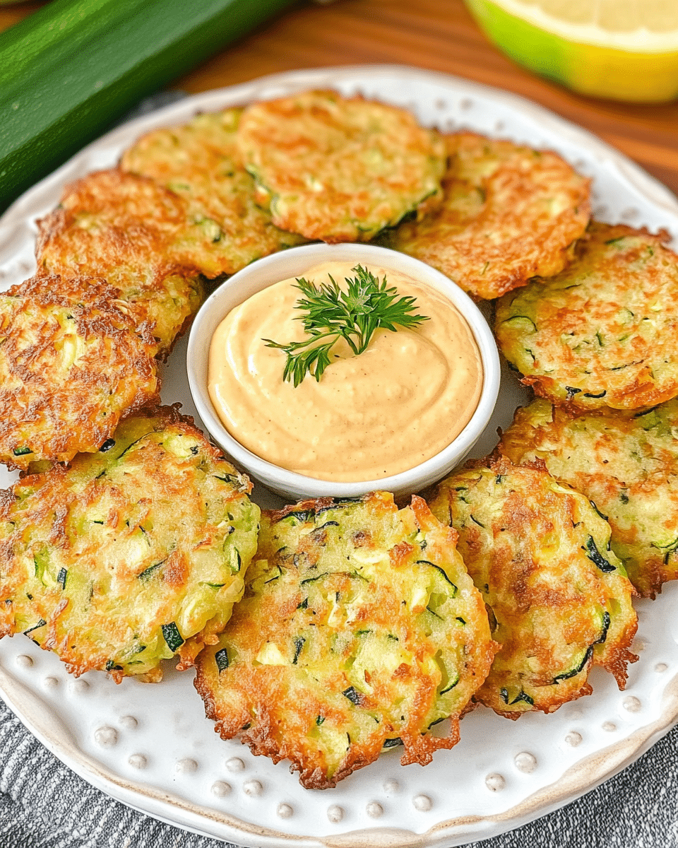 Crispy and Easy Zucchini Fritters