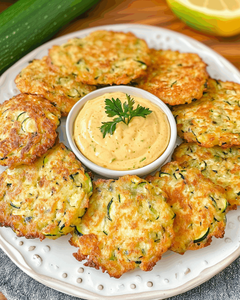 Crispy and Easy Zucchini Fritters