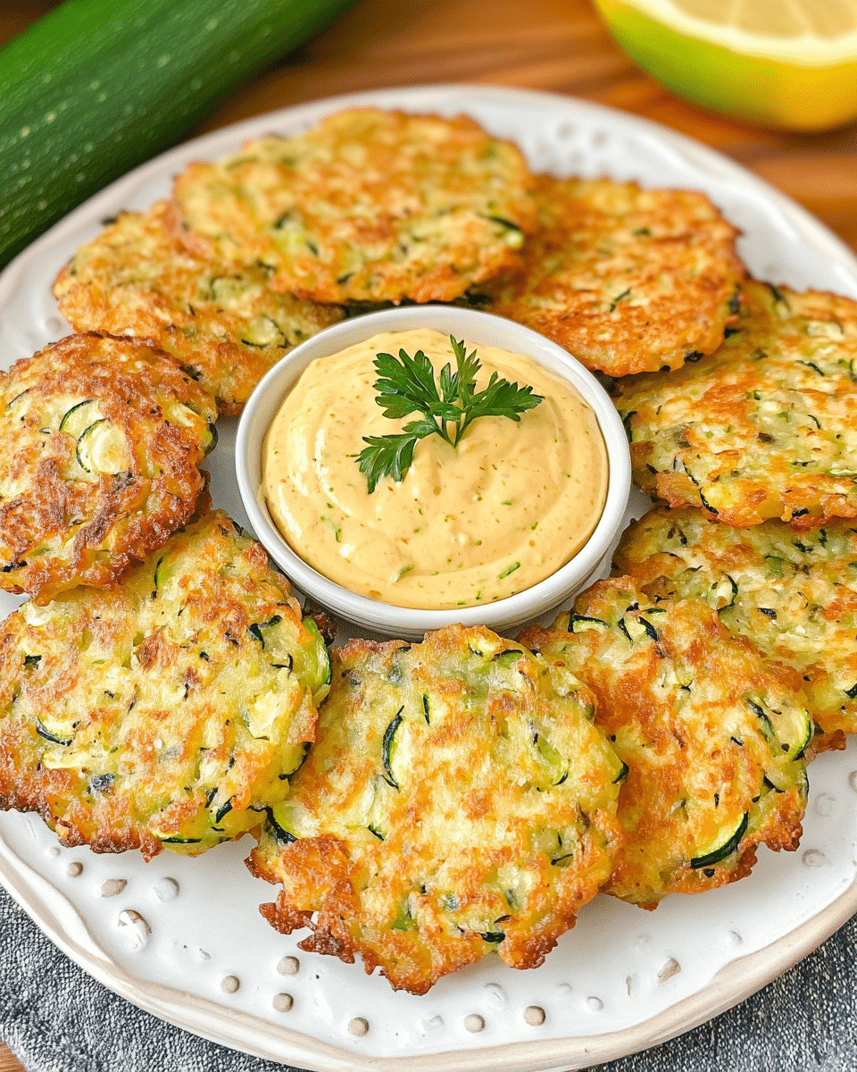 Crispy and Easy Zucchini Fritters