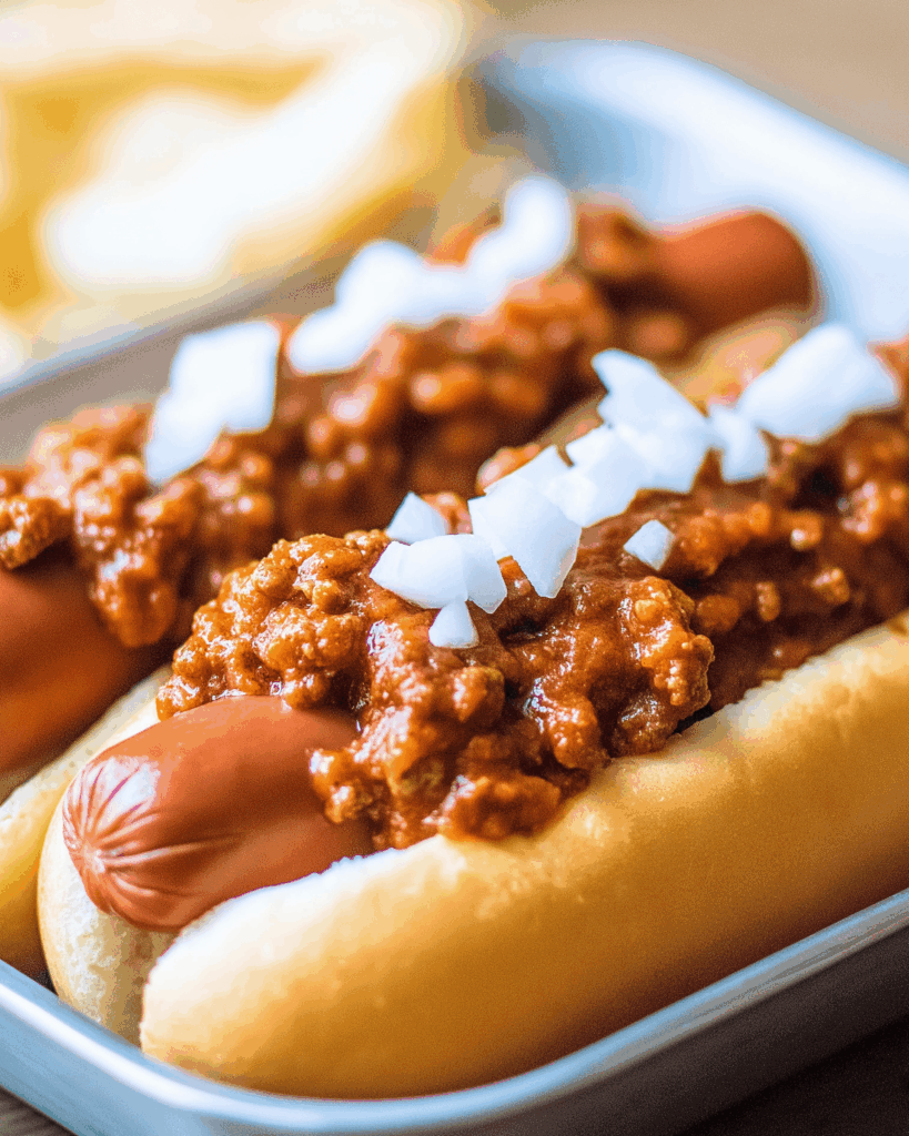 Crockpot Hot Dog Chili
