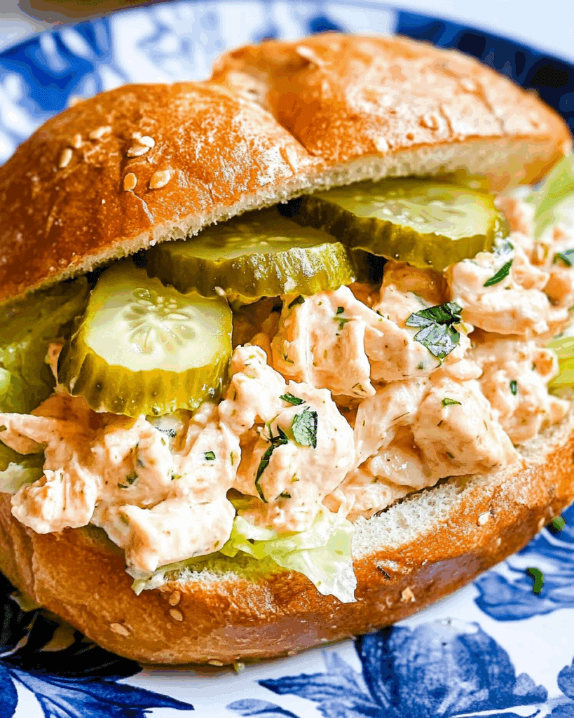 Dill Pickle Chicken Salad