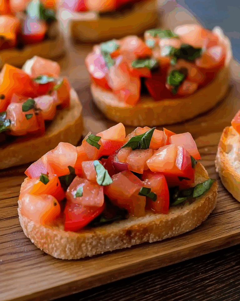 Easy Bruschetta