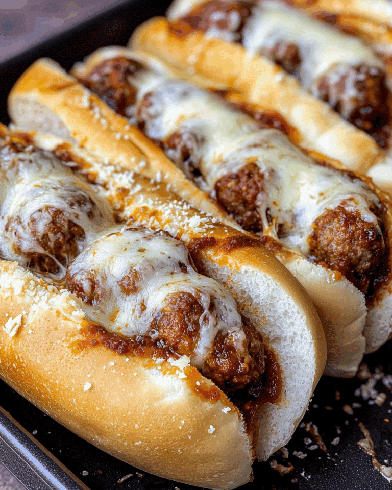 Easy Weeknight Meatball Sub