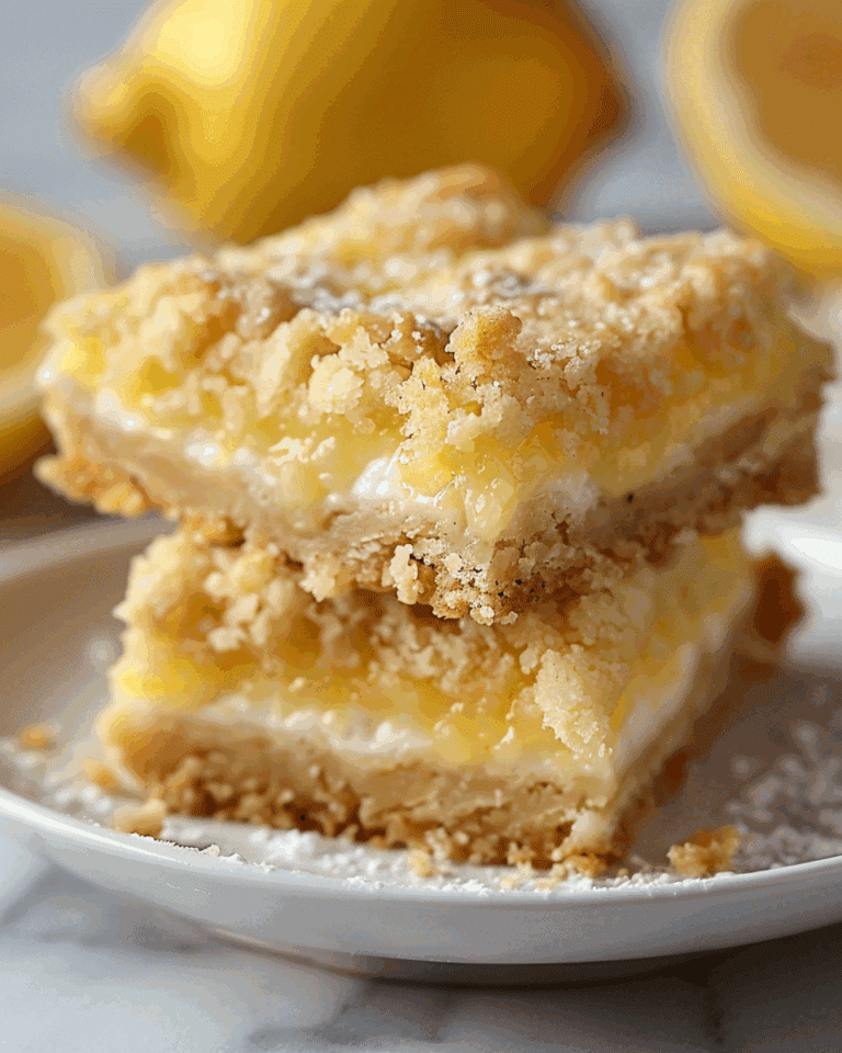 Lemon Crumb Bars