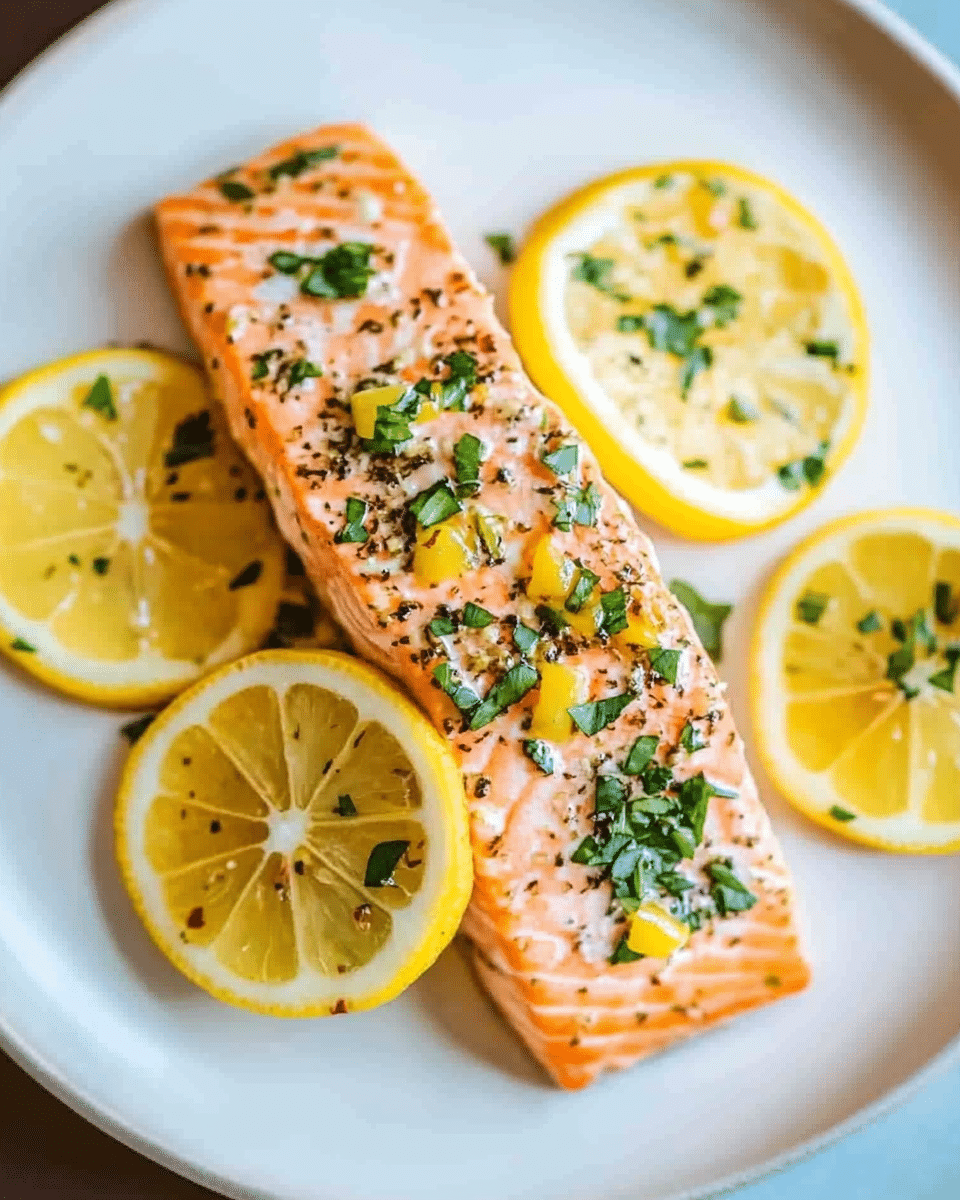 Lemon Garlic Salmon