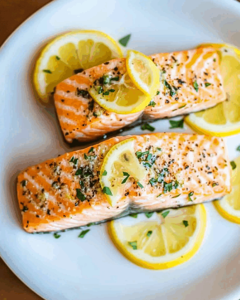 Lemon Garlic Salmon