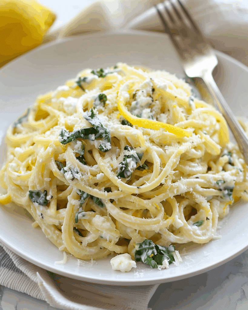Lemon Ricotta Pasta
