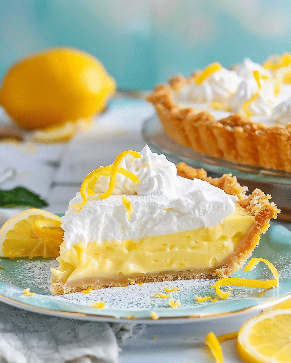 No Bake Lemon Pie