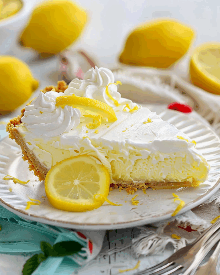 No Bake Lemon Pie