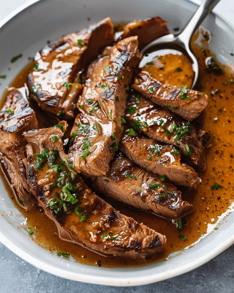Pan-Seared Steak in Butter Sauce