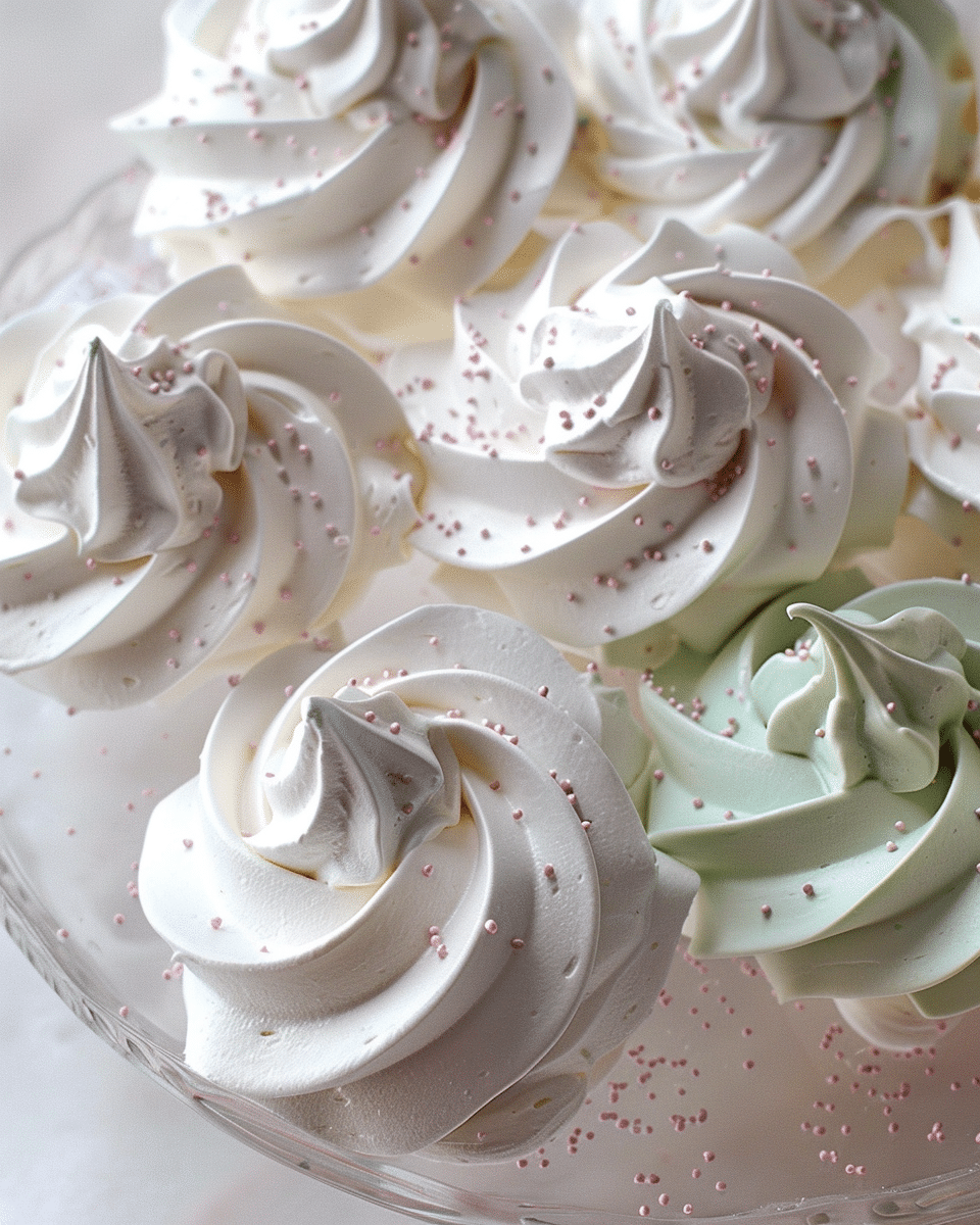 Sweet Meringue Candies