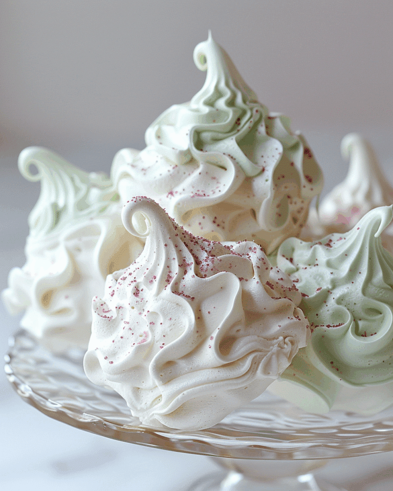 Sweet Meringue Candies