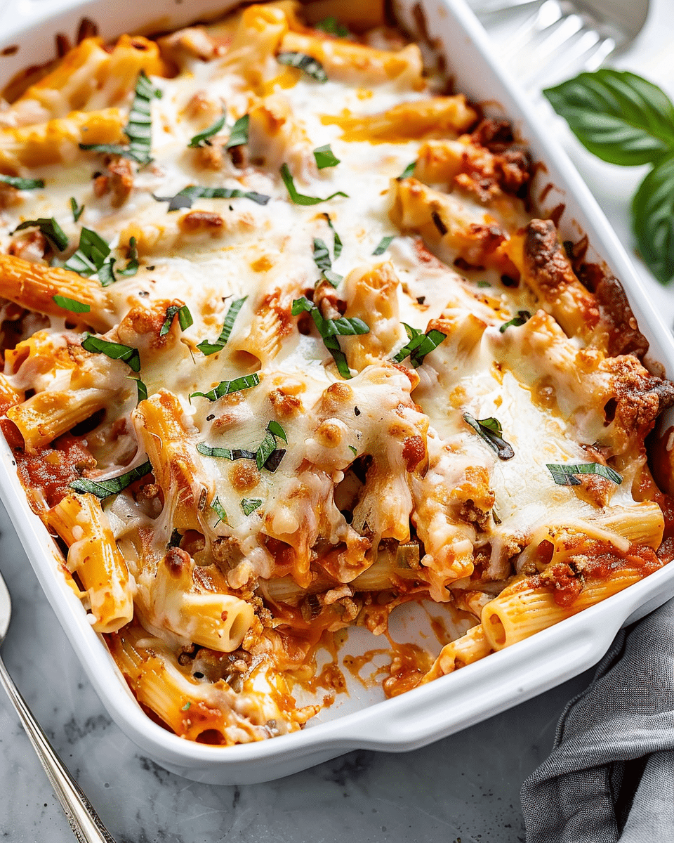 The Best Baked Ziti