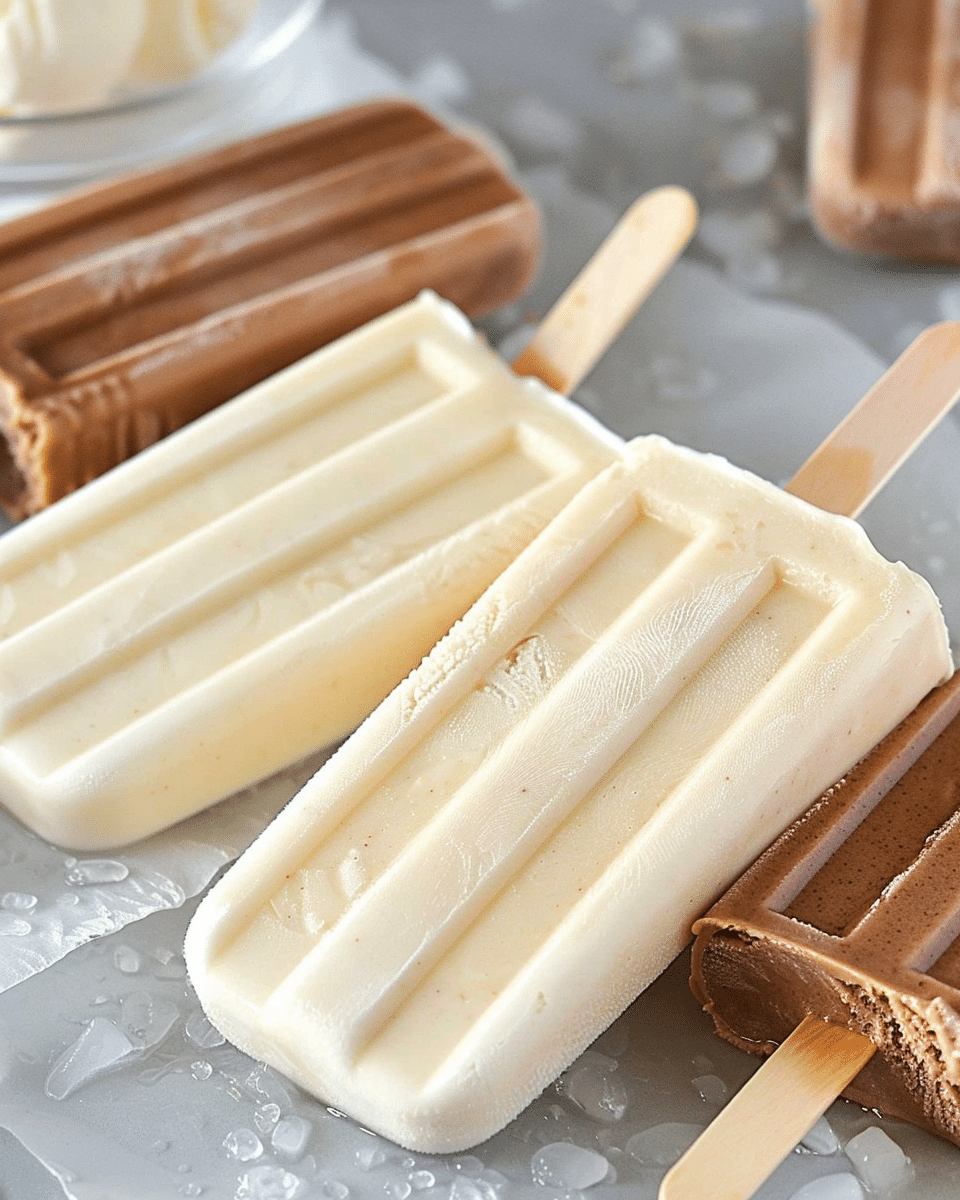 Vanilla Ice Cream Bars