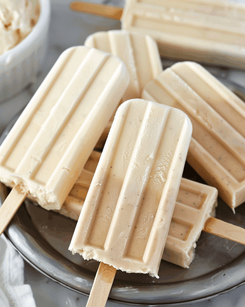 Vanilla Ice Cream Bars
