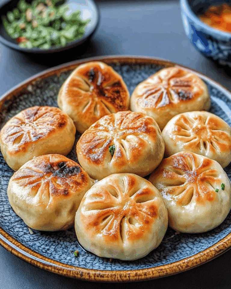 Vegan Pan-Fried Buns