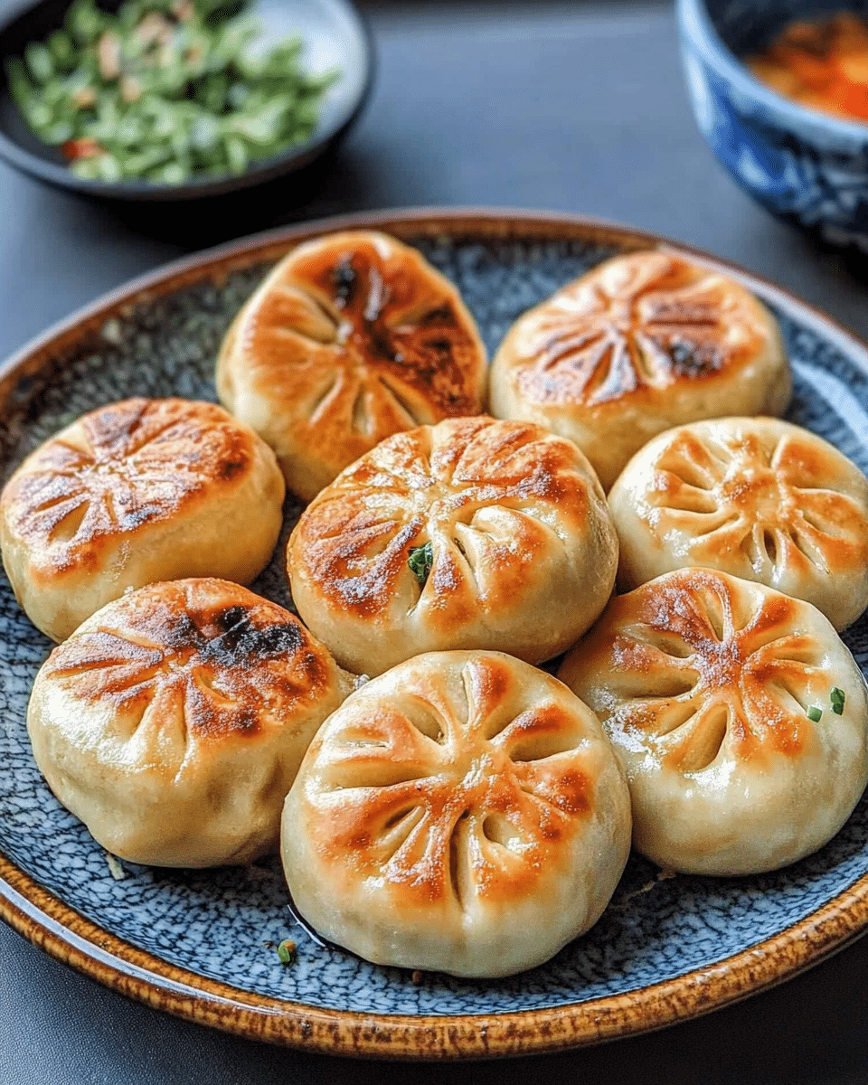 Vegan Pan-Fried Buns