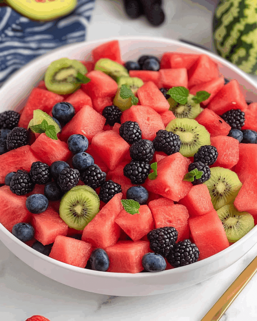 Watermelon Fruit Salad
