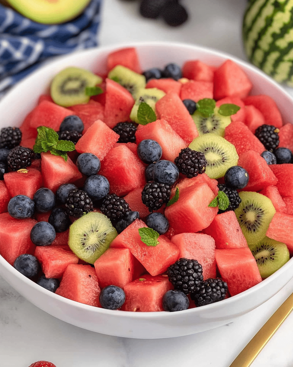 Watermelon Fruit Salad