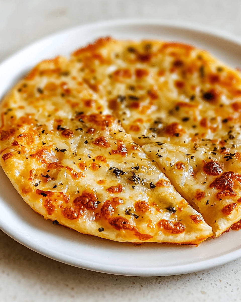 Air Fryer Tortilla Garlic Bread