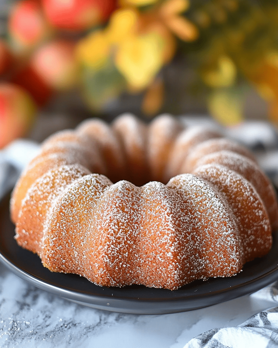 Apple Cider Donut Cake